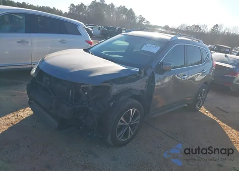 2019 Nissan Rogue Sv z USA, uszkodzony, nr VIN JN8AT2MTXKW262186